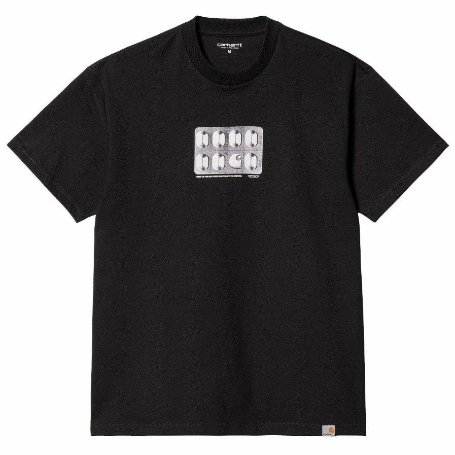 Best * Carhartt Wip S/S Pills T-Shirt Black