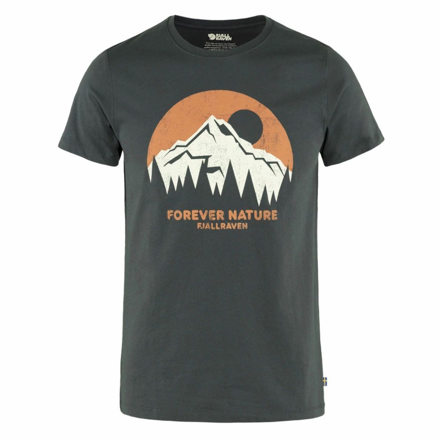 Clearance * Fjallraven Nature T-Shirt Dark Navy