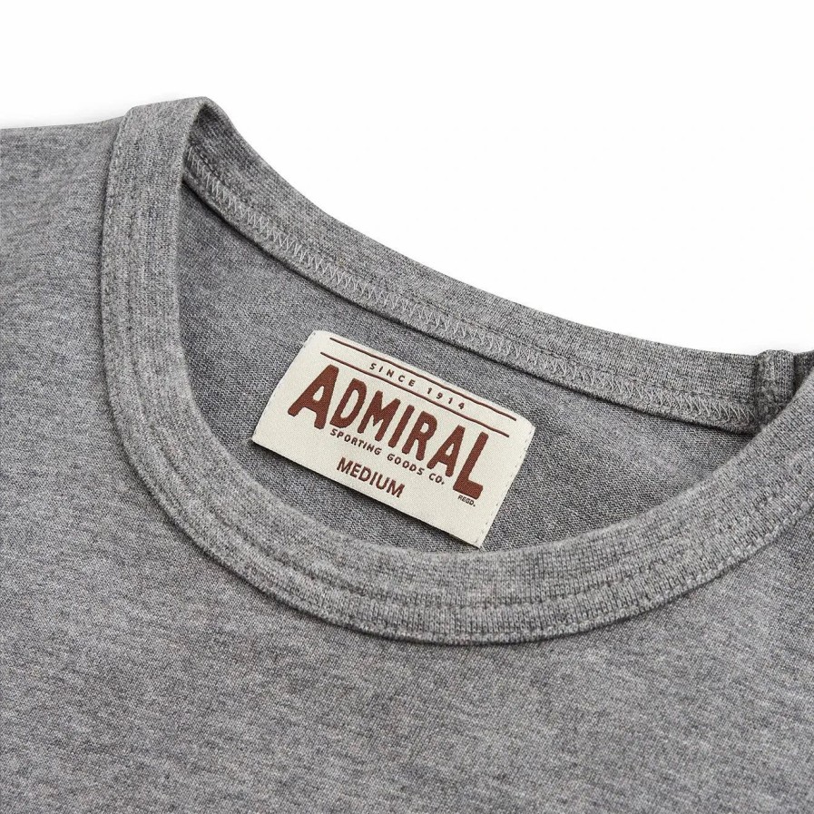 Hot * Admiral Sporting Goods Co. Admiral Aylestone Ls T-Shirt Condor Grey Marl