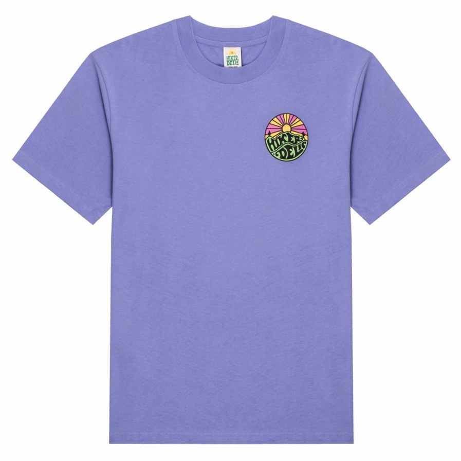 Hot * Hikerdelic Original Logo Ss T-Shirt Digital Violet