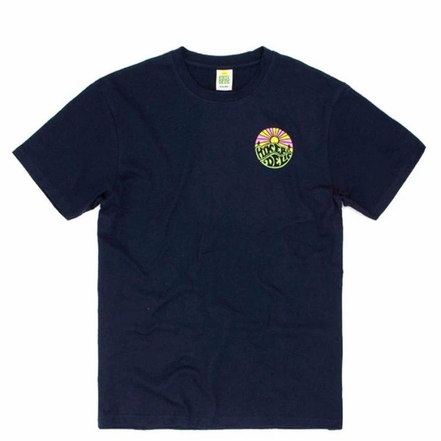 Online * Hikerdelic Original Logo Short Sleeve T-Shirt Navy