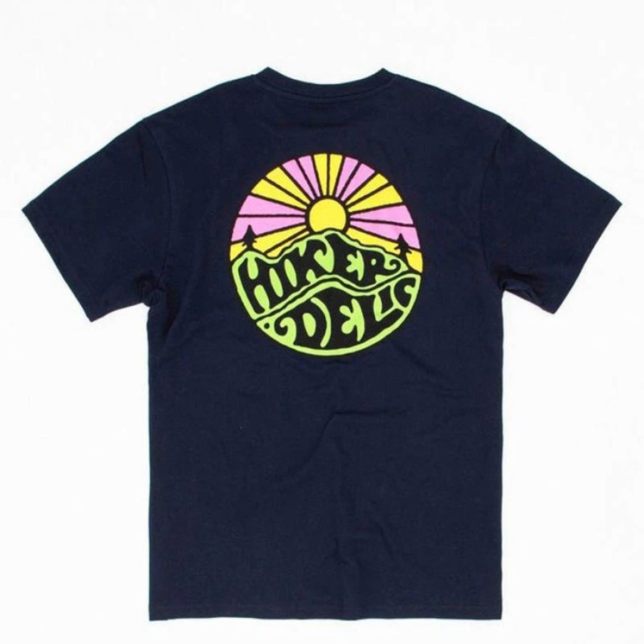 Online * Hikerdelic Original Logo Short Sleeve T-Shirt Navy