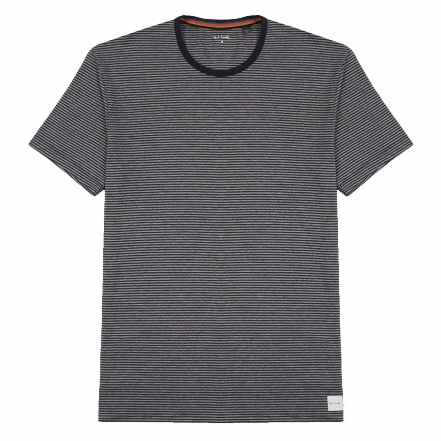 Wholesale * Paul Smith S/S Crew Neck T-Shirt Navy Stripe