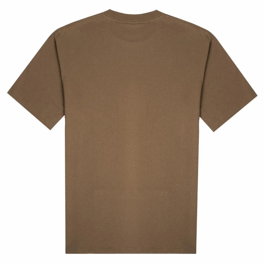 Hot * Taion Storage Tee Brown