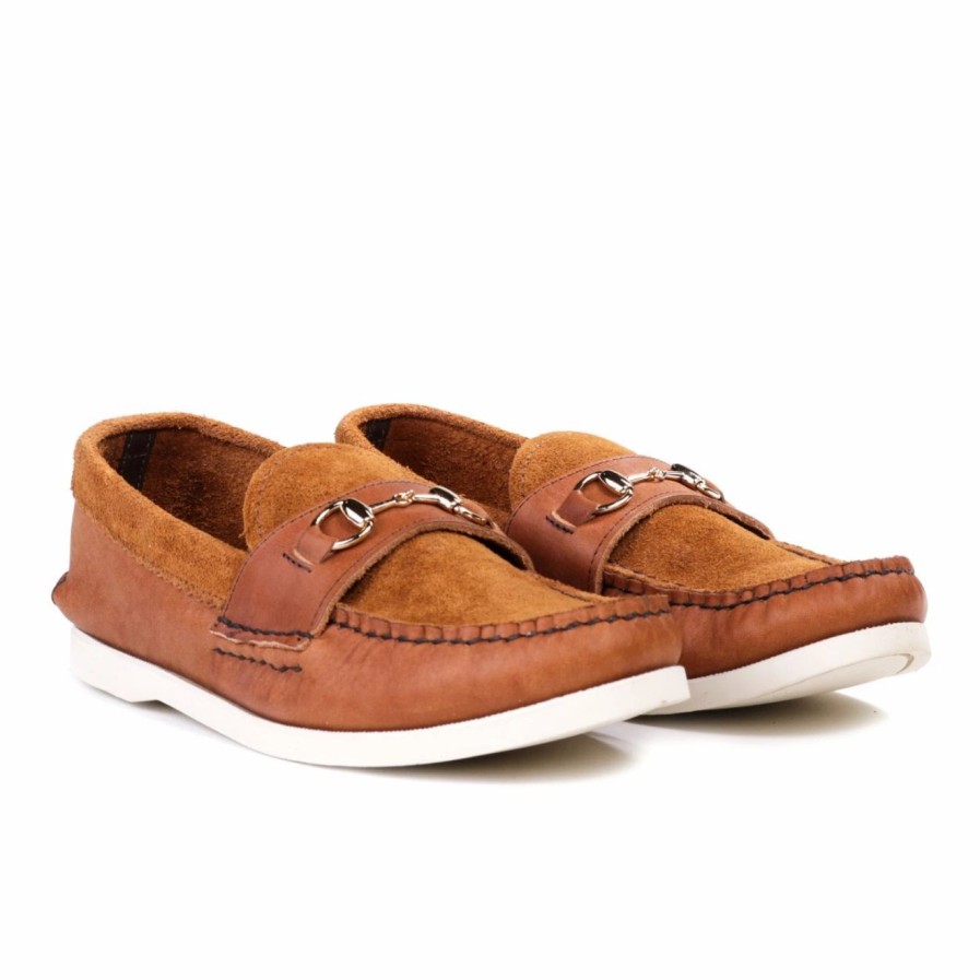 New * Yuketen Today Bit Loafer 2T Orange