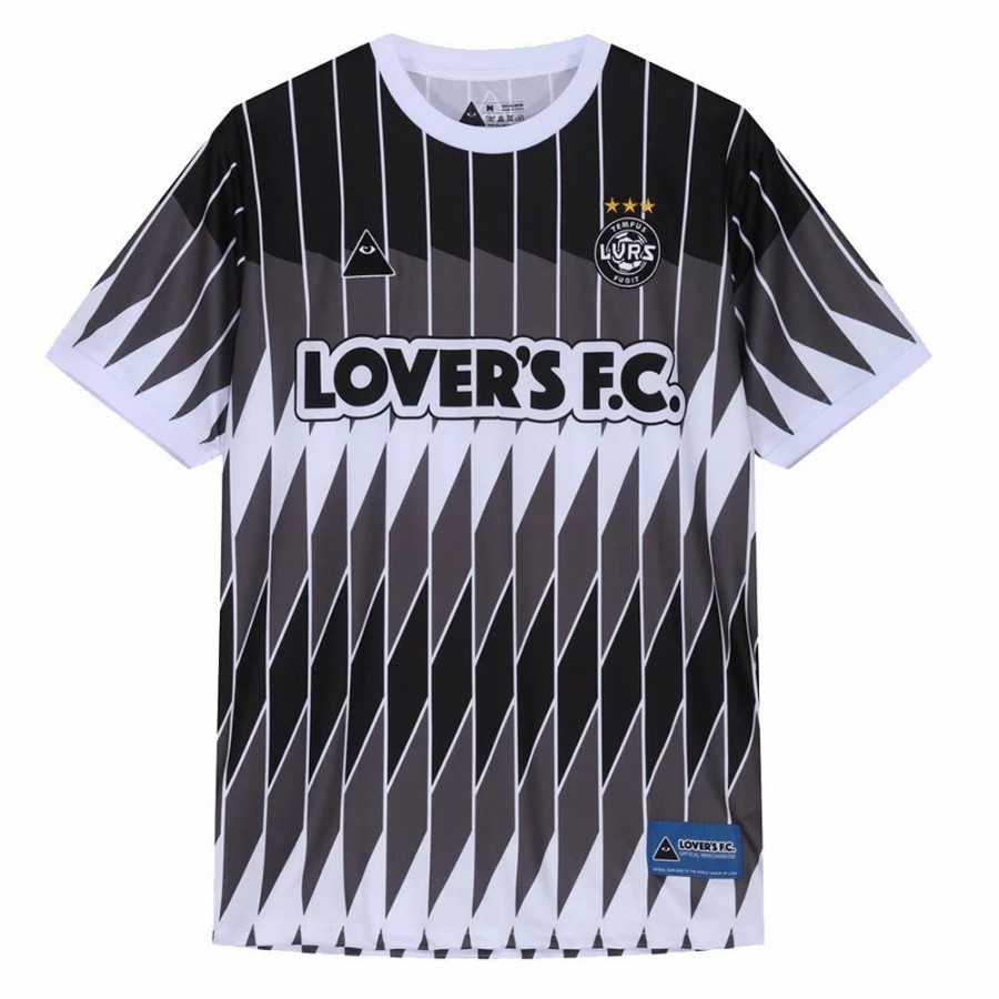 New * Lovers Fc Footy Shirt Graphic Grey