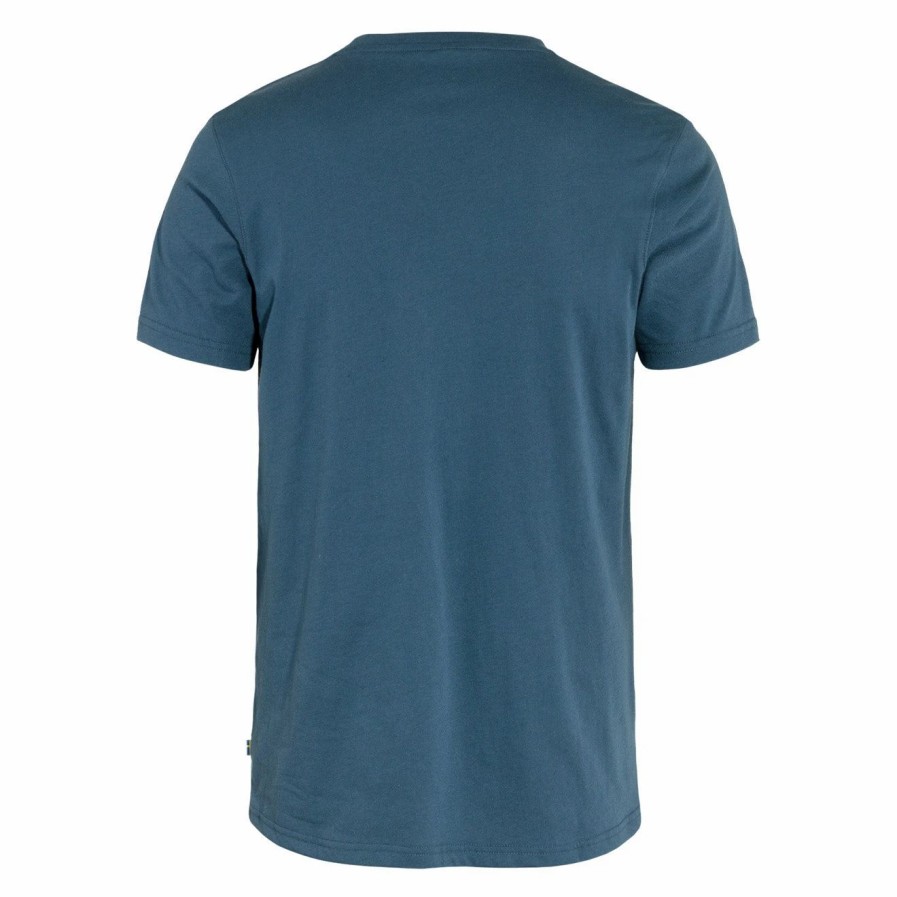 Online * Fjallraven Equipment S/S T-Shirt Indigo Blue