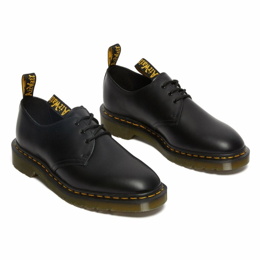 Hot * Dr. Martens Engineered Garments Mie 1461 Black Smooth