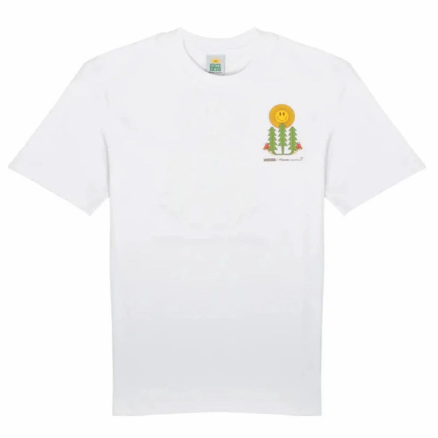 Clearance * Hikerdelic X Flower Mountain Personal Growth T-Shirt White