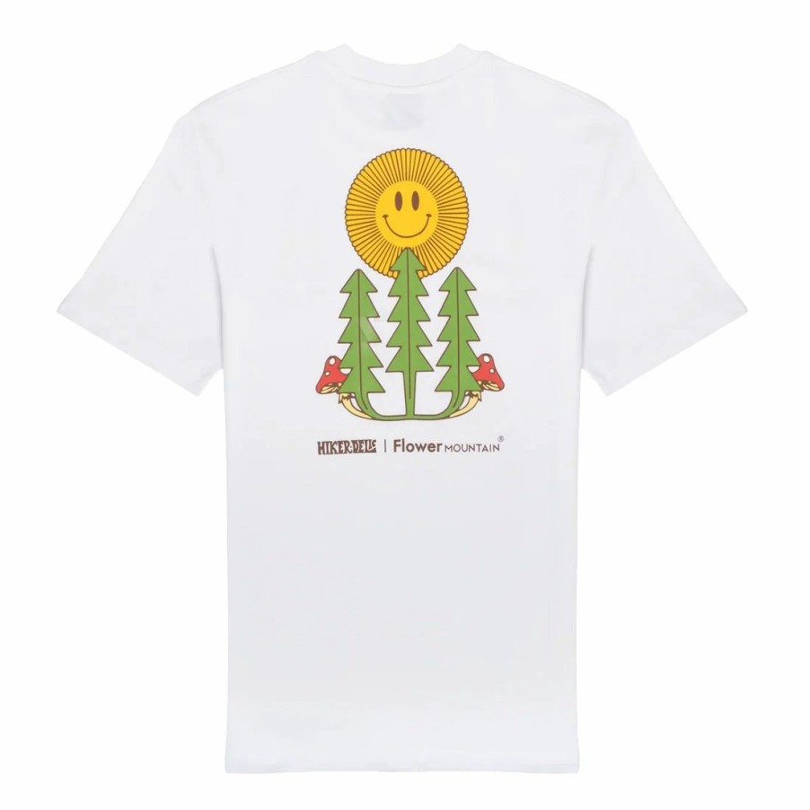 Clearance * Hikerdelic X Flower Mountain Personal Growth T-Shirt White