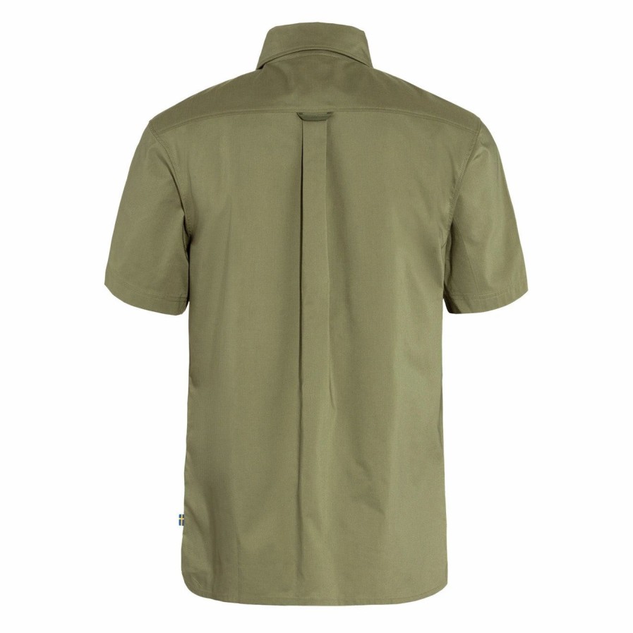 Wholesale * Fjallraven Raven Shirt S/S Green-Laurel Green Green / Laurel Green