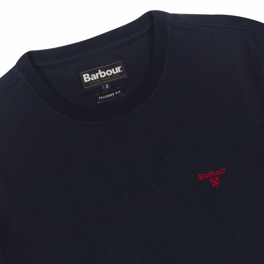 Wholesale * Barbour Sports T-Shirt Navy