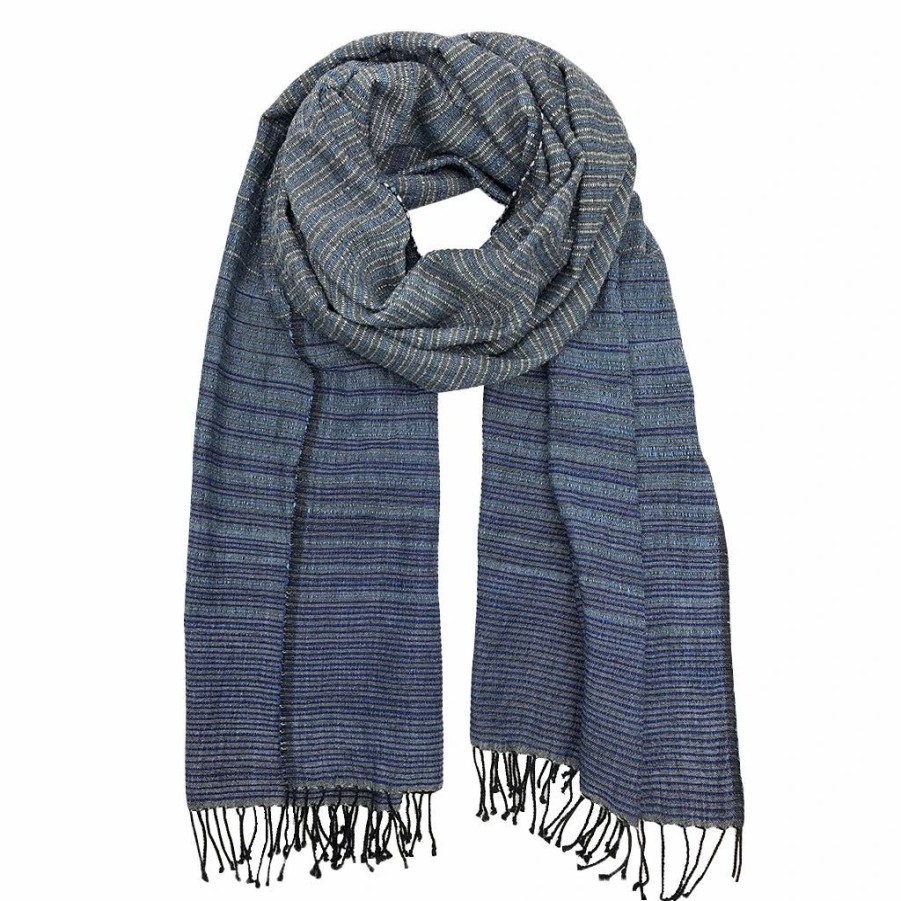 Clearance * Slate + Salt Ethiopia Handloom Wrap Scarf