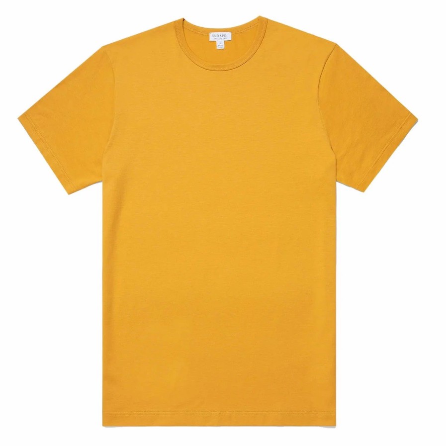 Hot * Sunspel Classic Crew T-Shirt Cider