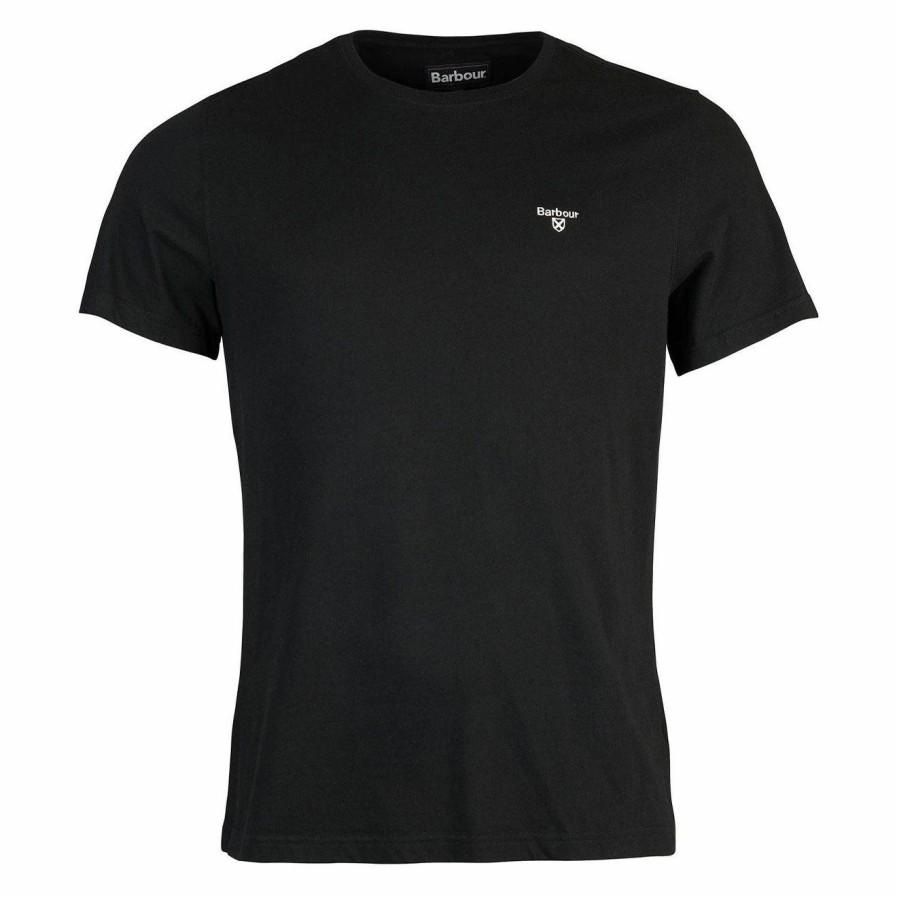 Online * Barbour Sports T-Shirt Black