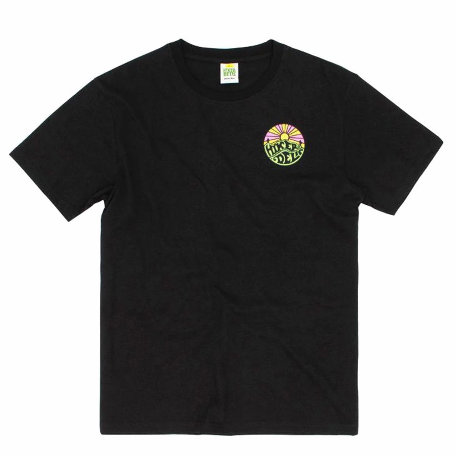 Best * Hikerdelic Original Logo Short Sleeve T-Shirt Black