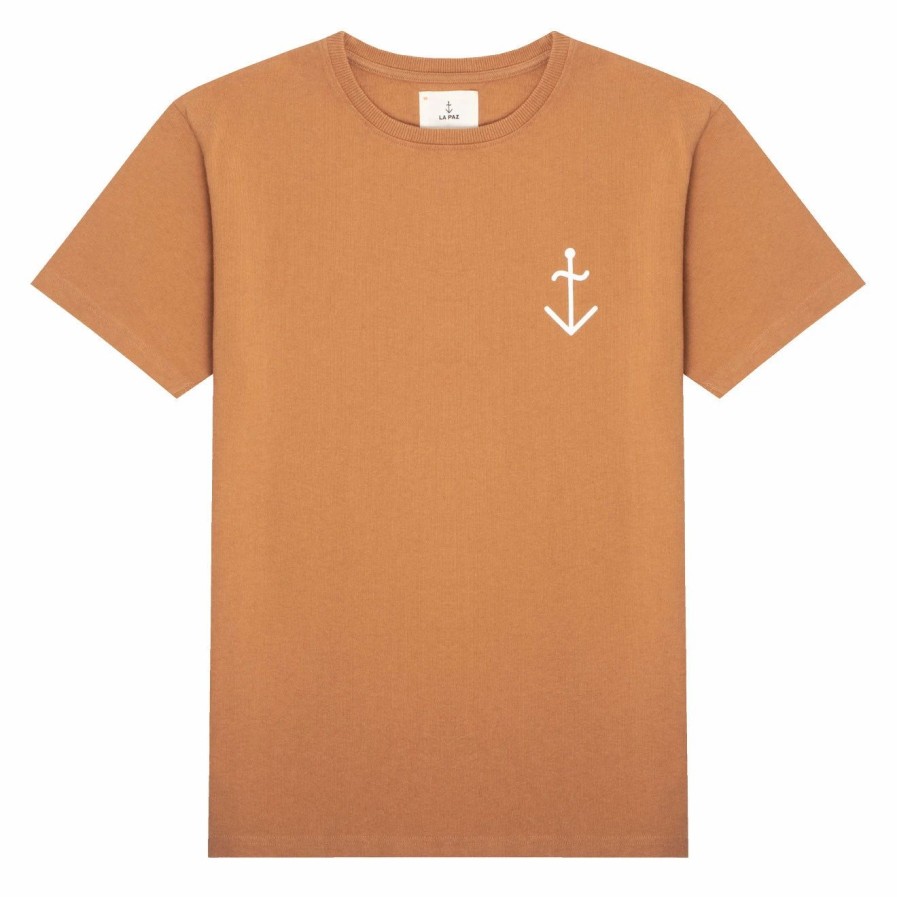 Clearance * La Paz Dantas Logo T-Shirt Hazel / Ecru Logo