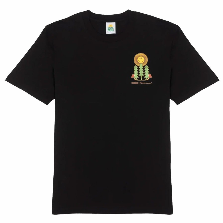 Best * Hikerdelic X Flower Mountain Personal Growth T-Shirt Black