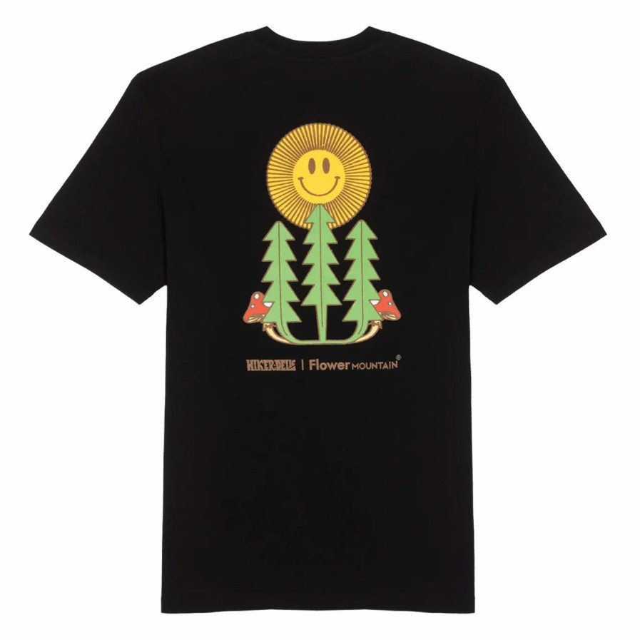 Best * Hikerdelic X Flower Mountain Personal Growth T-Shirt Black