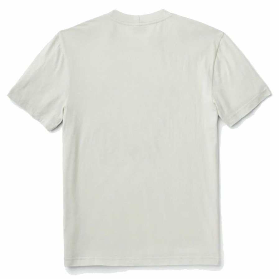 Clearance * Filson S/S Lightweight Outfitter T-Shirt Sail White Sailwhite