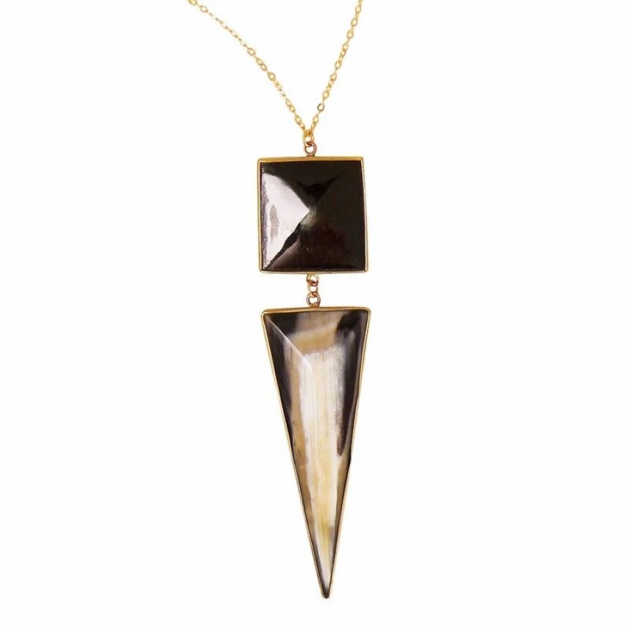 Online * Fair Trade Winds Cuadro Arrowhead Necklace