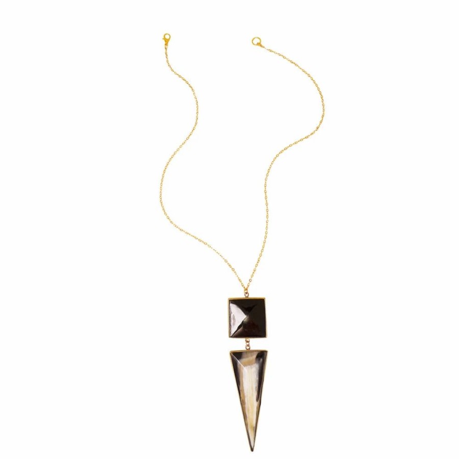 Online * Fair Trade Winds Cuadro Arrowhead Necklace