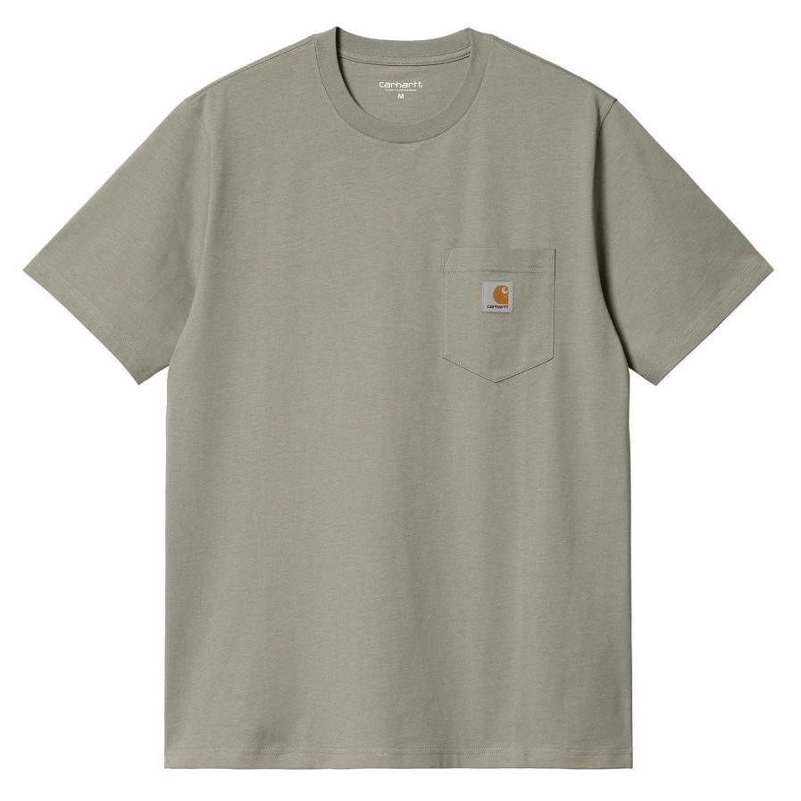 Wholesale * Carhartt Wip S/S Pocket T-Shirt Yucca Heather