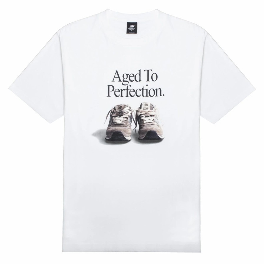 Best * New Balance Athlectics Legacies Perfection T-Shirt White