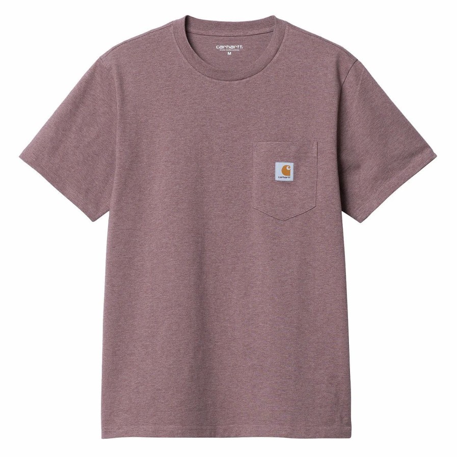 Clearance * Carhartt Wip S/S Pocket T-Shirt Lupinus Heather