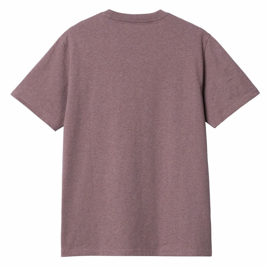 Clearance * Carhartt Wip S/S Pocket T-Shirt Lupinus Heather