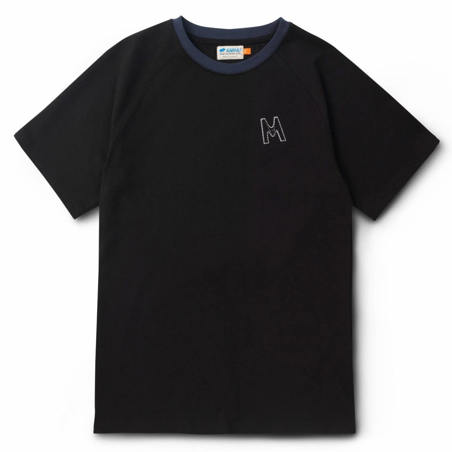 Hot * Karhu M-Symbol T-Shirt Jet Black / India Ink