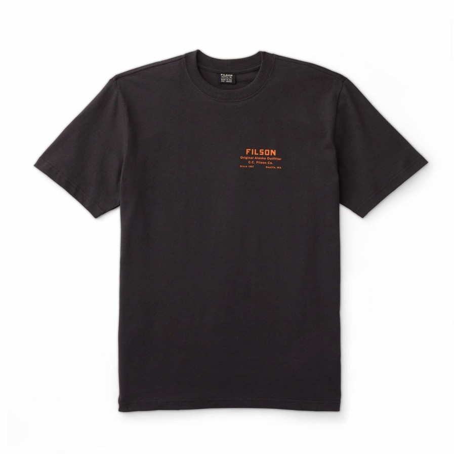 Clearance * Filson Outfitter Graphic T-Shirt Black