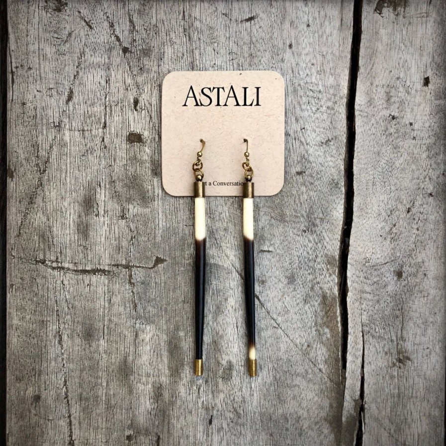 Online * Astali Porcupine Quill Earrings