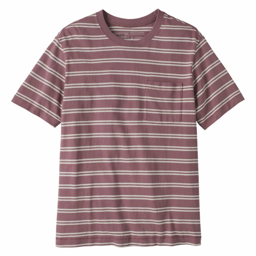 Online * Patagonia Cotton In Conversion Mw Pocket Tee Evening Mauve