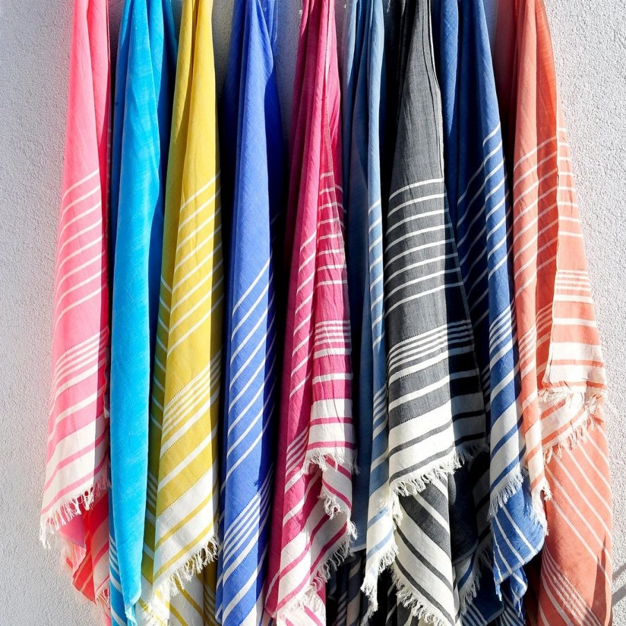 New * Loom.Ist Helen Turkish Towel In Black