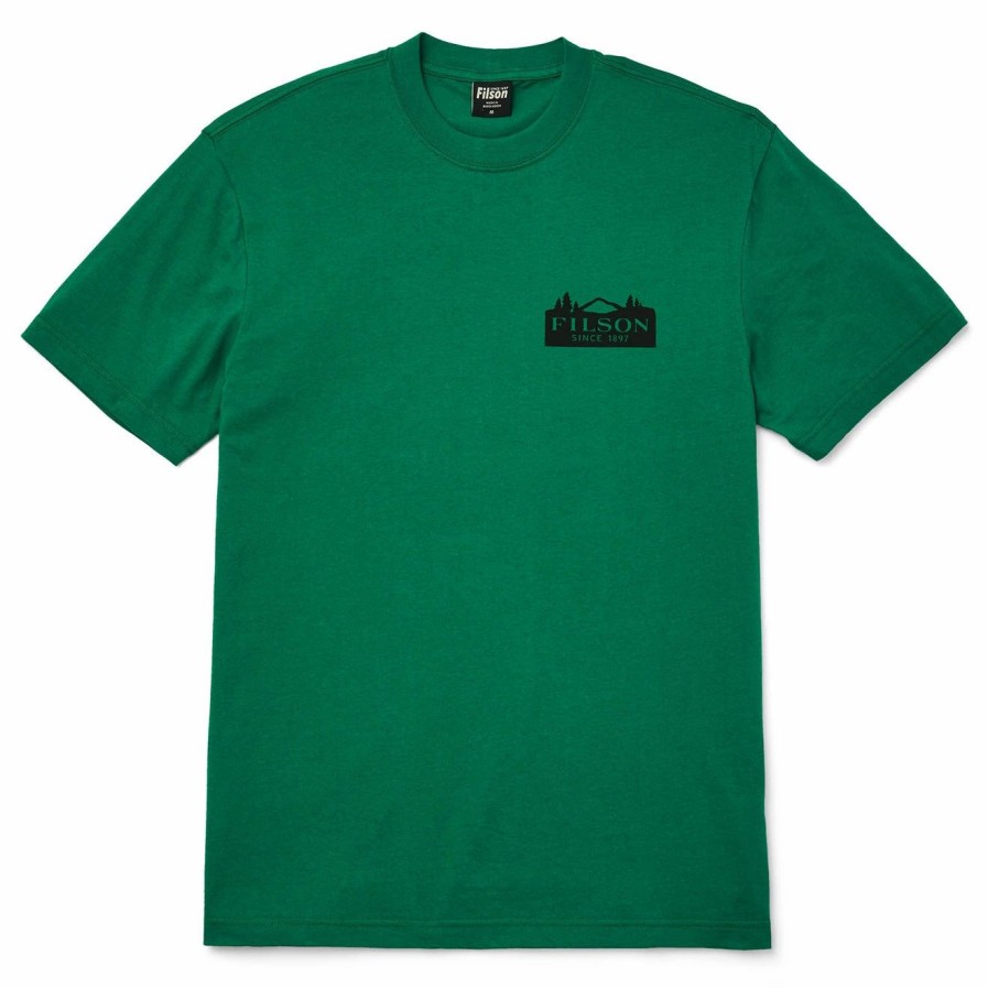 Best * Filson S/S Ranger Graphic T-Shirt Green Mountain