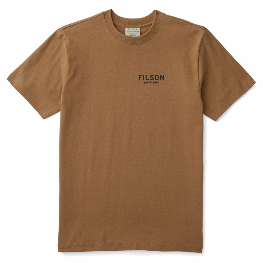 Wholesale * Filson S/S Outfitter Graphic T-Shirt Rugged Tan Ruggedtan