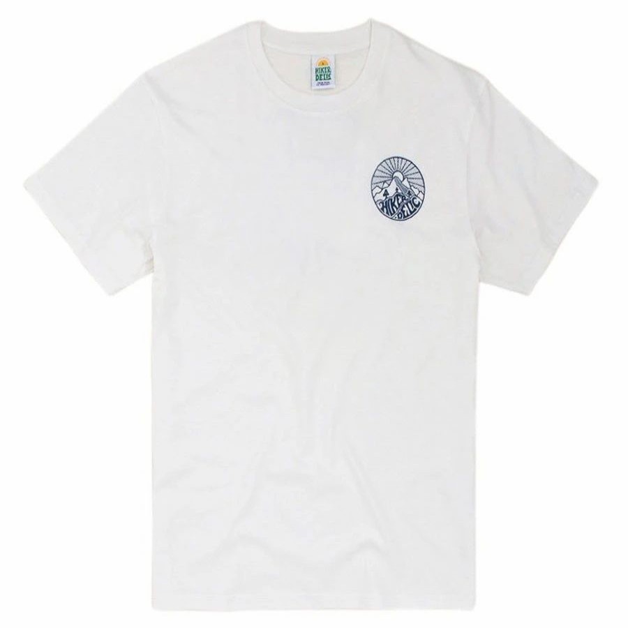 New * Hikerdelic Core Logo T-Shirt Off White