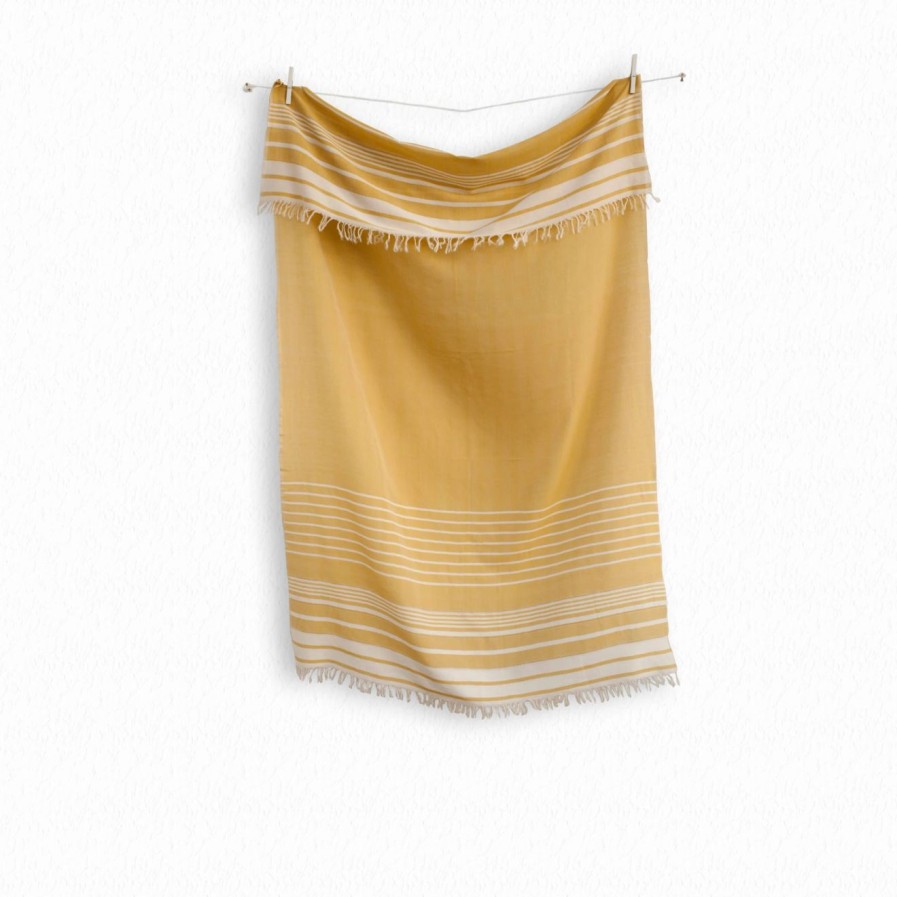 Hot * Loom.Ist Helen Turkish Towel In Yellow