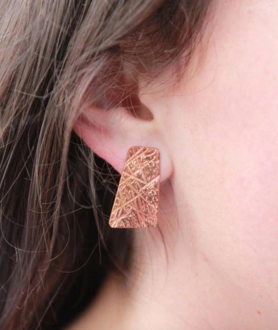 Wholesale * Fair Anita Maura Copper Stud Earrings