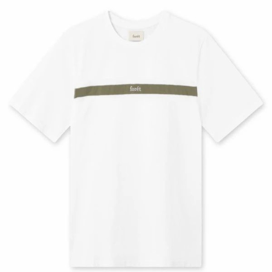 Best * Foret Go T-Shirt White / Slate