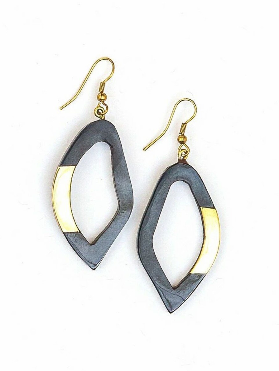 Wholesale * Fair Anita Freeform Horn Earrings