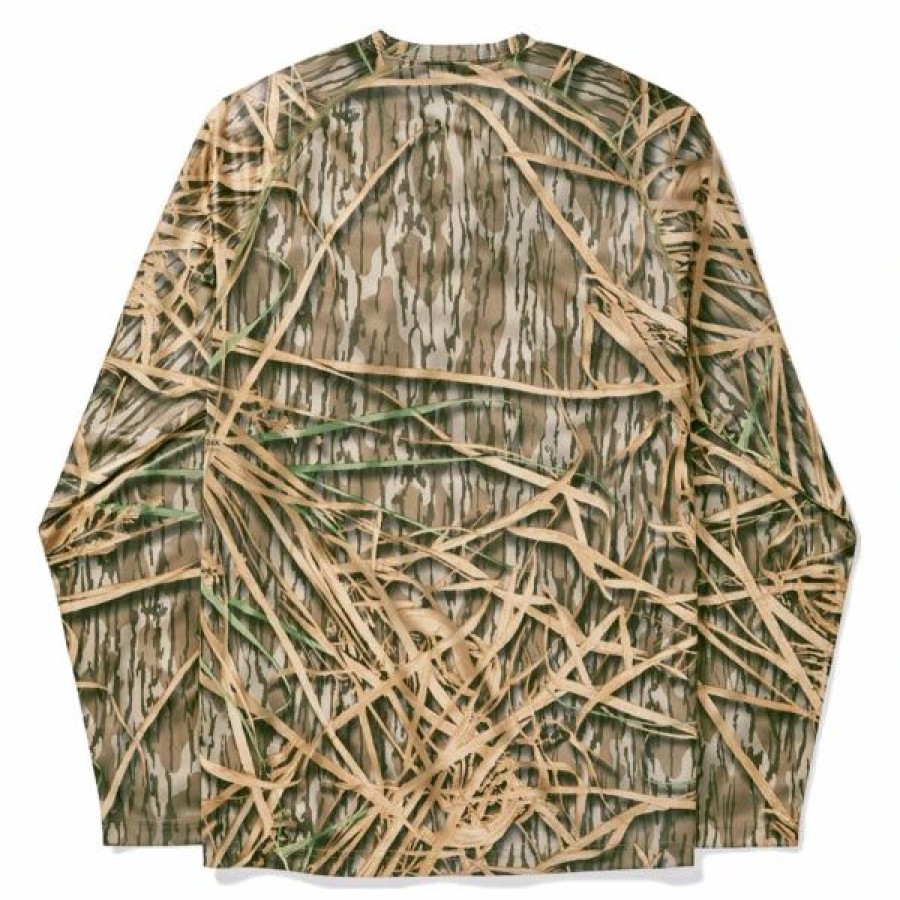 Clearance * Filson Long Sleeve Barrier T-Shirt Shadow Grass Btmlnd