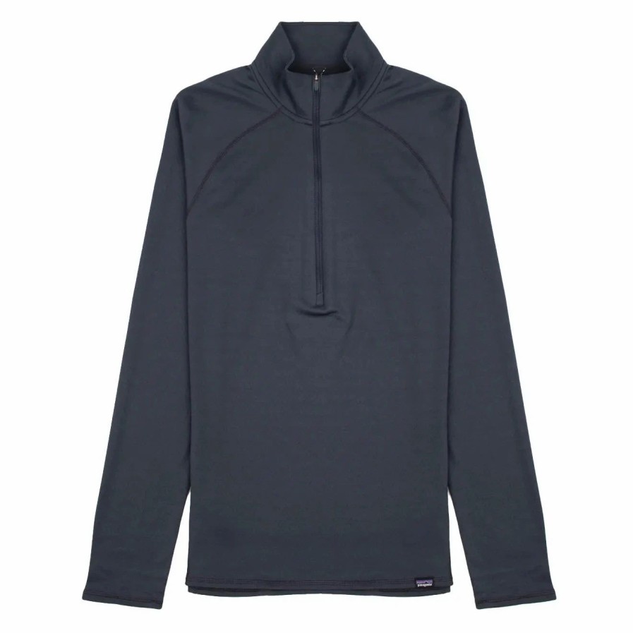 New * Patagonia Capilene Midweight Zip Neck Smolder Blue