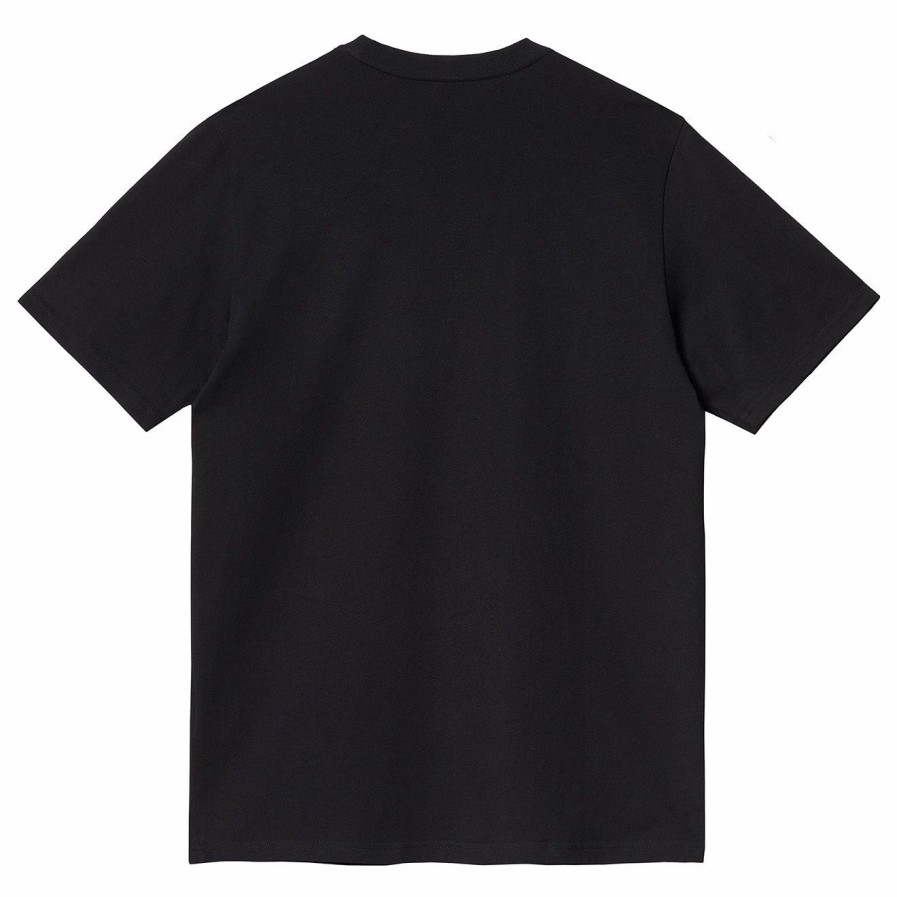 Hot * Carhartt Wip S/S Pocket T-Shirt Black