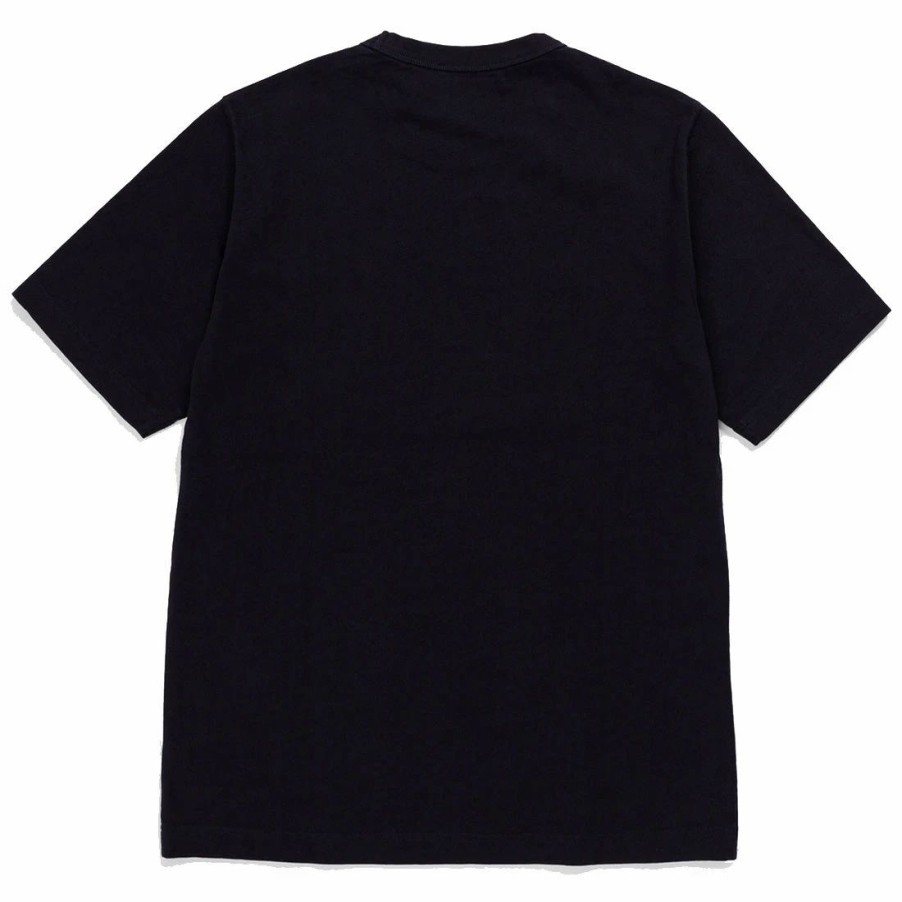 Hot * Norse Projects Holger Tab Series Ss T-Shirts Dark Navy