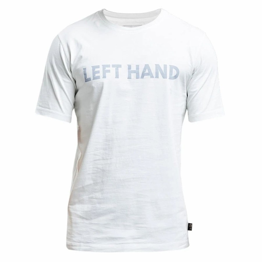 Wholesale * Left Hand Hand Tee White