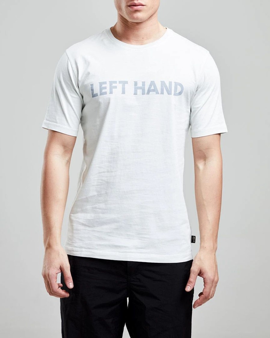 Wholesale * Left Hand Hand Tee White