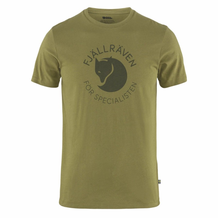 Clearance * Fjallraven Fox T-Shirt Moss Green