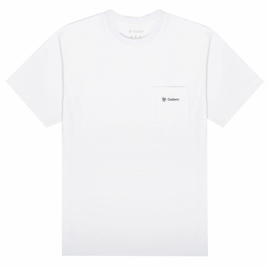 Clearance * Goldwin Pocket T-Shirt White